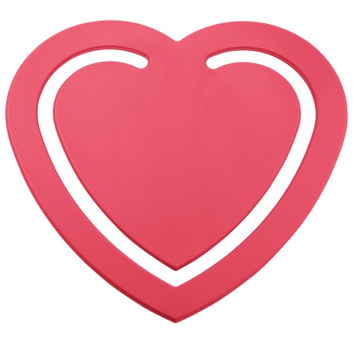 Pince à fiches recyclé "cœur" - 2