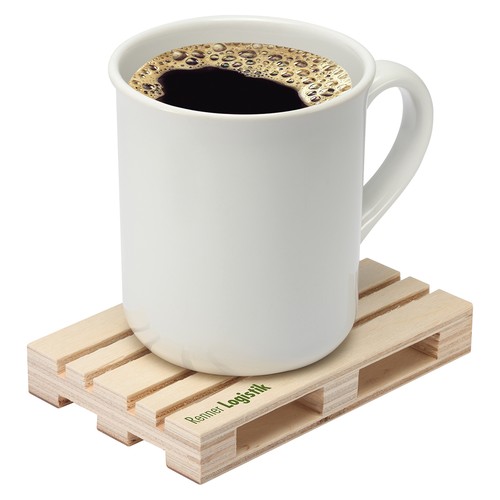 Sous-verre en bois "palette" personnalisé
