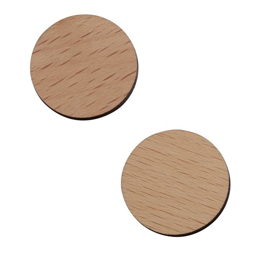 Jeton 1€ en bois - 2