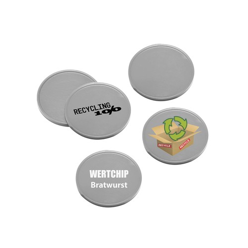 Jeton 1€ recyclé - 1