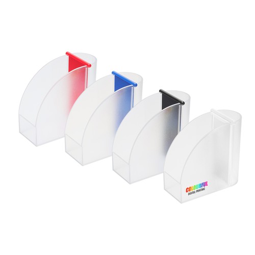 Collecteur de fiches avec pot à crayon - 1