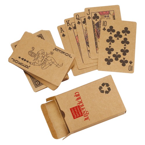 Jeu de cartes en carton personnalisé