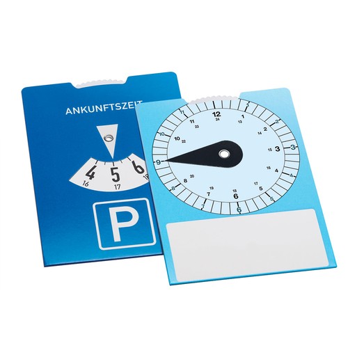 Disque de stationnement en carton "faire la navette" - 2