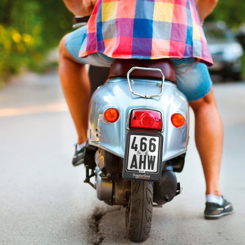 Support pour plaques d'immatriculation - 3