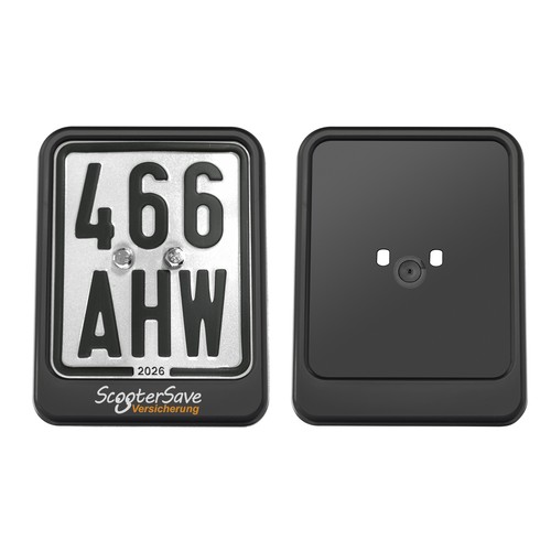 Support pour plaques d'immatriculation - 1