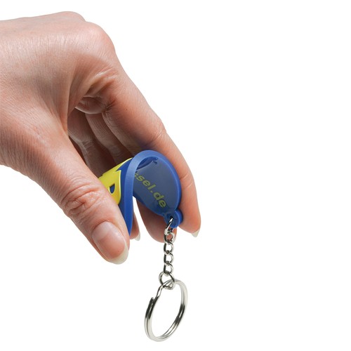 Porte-clés en PVC soft, ø 51-60 mm - 3