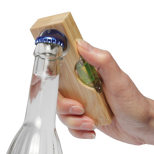 Niveau à bulle en bambou - 3