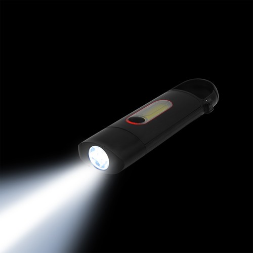 Lampe "COB" avec mousqueton - 3