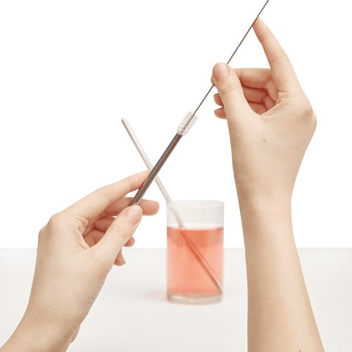 Kit de paille en acier inoxydable DRINK FRIENDLY - 3