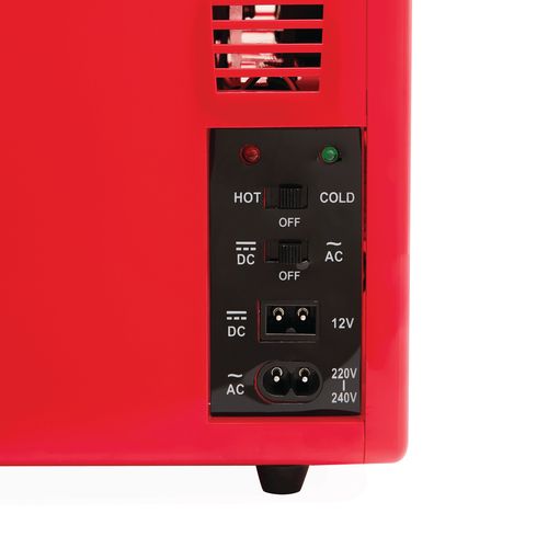 Mini réfrigérateur rouge HOT AND COOL - 7