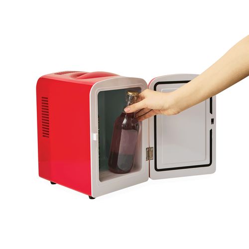 Mini réfrigérateur rouge HOT AND COOL - 9