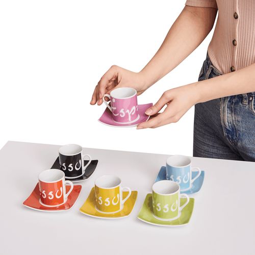 Set de tasses expresso LA DOLCE VITA - 6