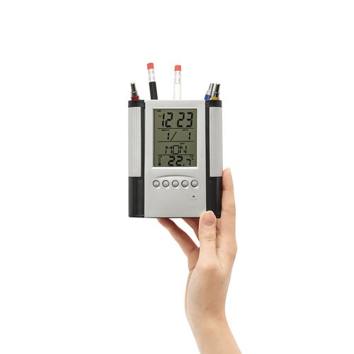 Pot à crayon/réveil LCD BUTLER - 5