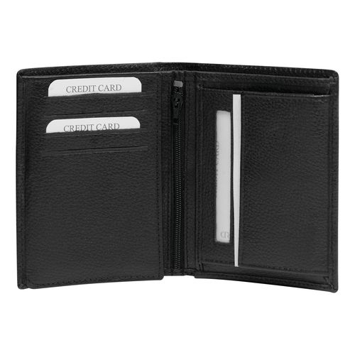 Portefeuille en cuir véritable TRAPANI - 4