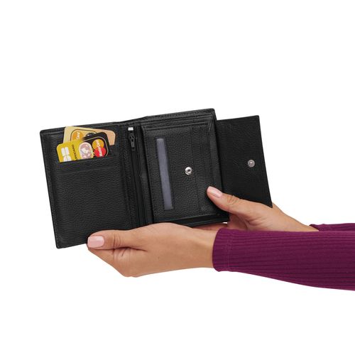 Portefeuille en cuir véritable TRAPANI - 7