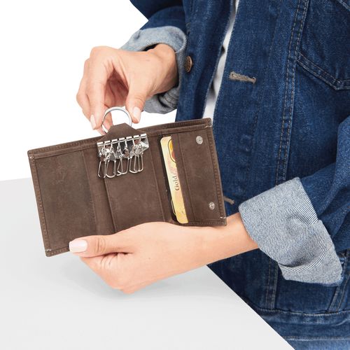 Etui porte-clé en cuir véritable WILD STYLE - 7