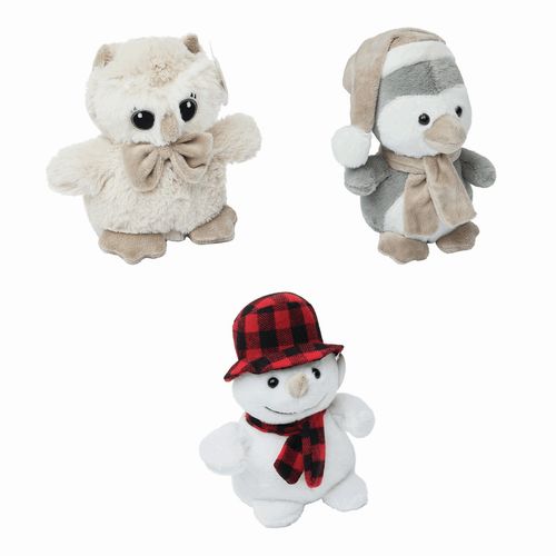 Bonhomme de neige en peluche JOHANN - 5