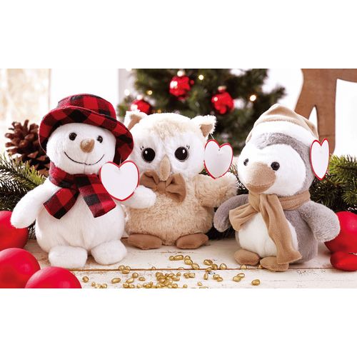 Bonhomme de neige en peluche JOHANN - 6