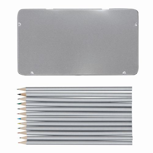 12 Crayons de couleurs SILVERSTAR - 2