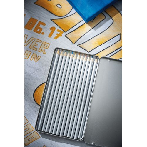 12 Crayons de couleurs SILVERSTAR - 5