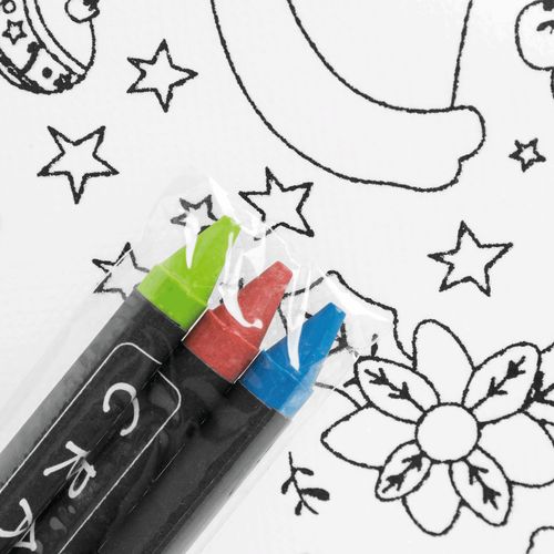 Sac à cordon pour colorier COLOURFUL SANTA - 4