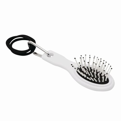 Brosse de voyage avec élastiques à cheveux COIFFEUR - 1