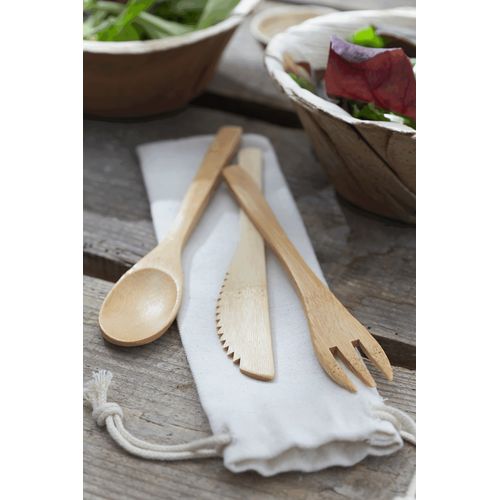 Ensemble de couverts en bambou NATURAL TRIP - 4