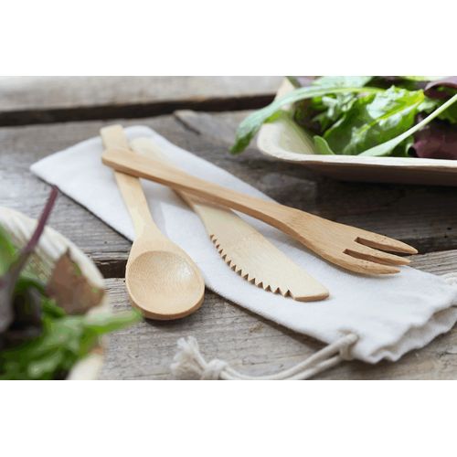 Ensemble de couverts en bambou NATURAL TRIP - 5
