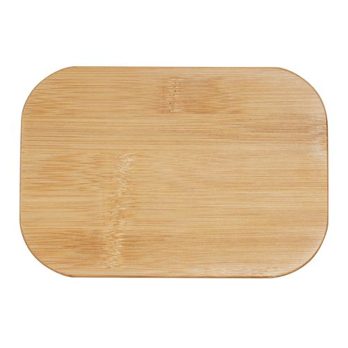 Boîte à déjeuner ROSILI M, avec couvercle en bambou: capacité env. 350 ml - 4