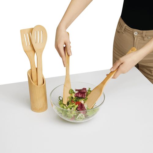 Ensemble de cuillères en bois COOKING TIME - 4