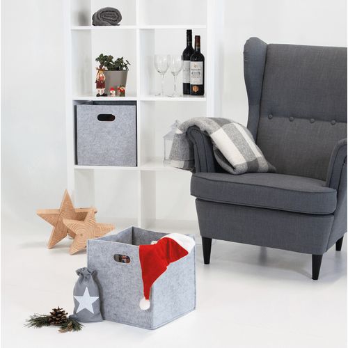 Boîte de rangement en feutre HYGGE - 8