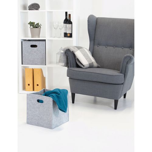 Boîte de rangement en feutre HYGGE - 9