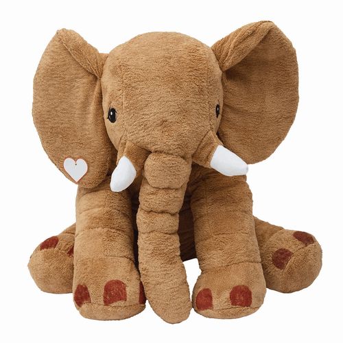 Grande peluche éléphant LOUNIS - 1