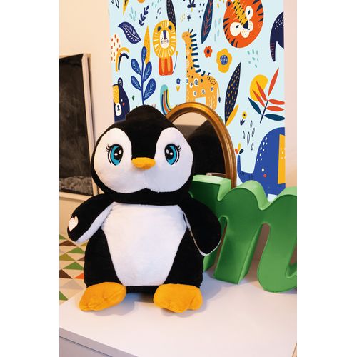 Grande peluche pingouin SKIPPER - 5