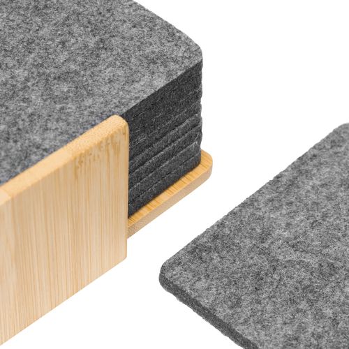 Sous-verres en feutre ECO BASE - 6