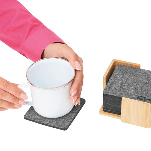 Sous-verres en feutre ECO BASE - 8