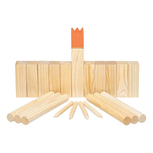 Jeu de lancer viking KUBB en bois - 2