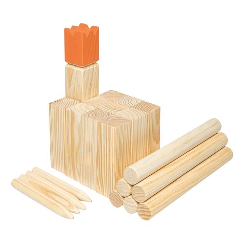 Jeu de lancer viking KUBB en bois - 4