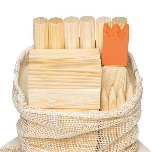 Jeu de lancer viking KUBB en bois - 5
