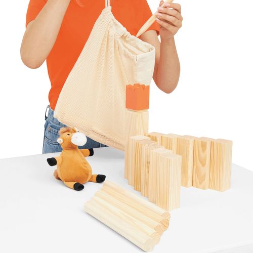 Jeu de lancer viking KUBB en bois - 7