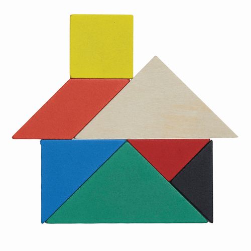 Puzzle en bois TANGRAM BASE - 4