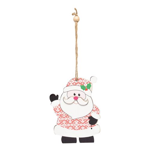 Cadeau / pendentif arbre WOODEN CLAUS - 1