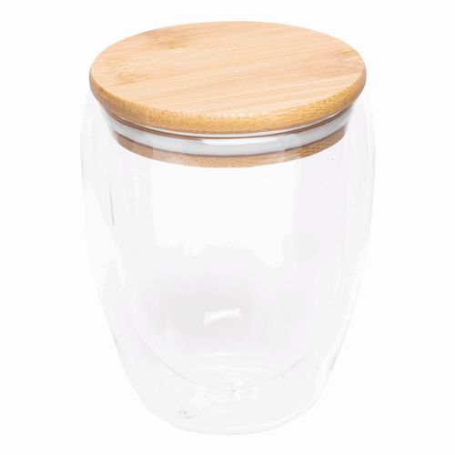 VASO DE DOBLE PARED BAMBOO ART M, CAPACIDAD APROX. 350 ML
