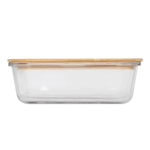 Boîte à déjeuner ROSILI L, avec couvercle en bambou: capacité env. 1.060 ml - 3