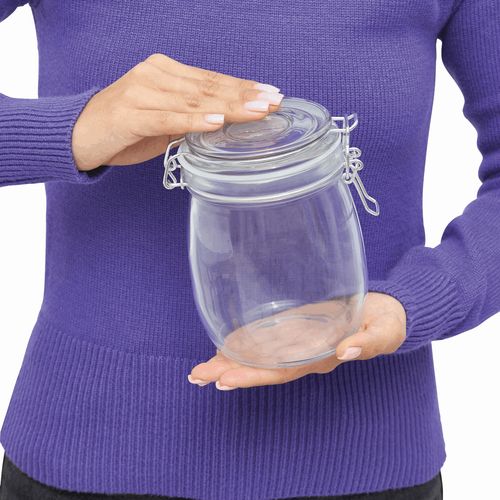 Pot de conservation CLICKY L, capacité d&acute;environ 750 ml - 8