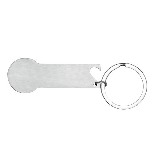 Porte clés décapsuleur jeton NO COIN - 3