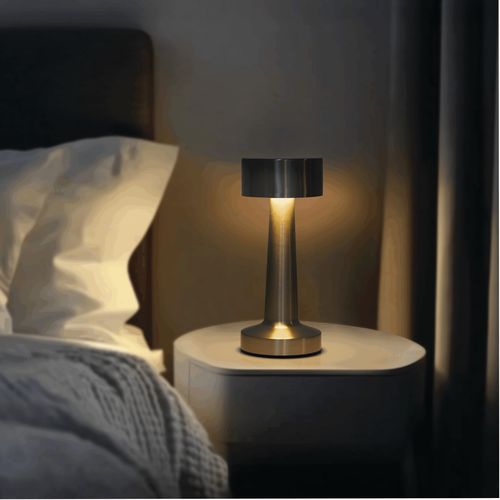 Lampe de table en acier inoxydable MUSHROOM - 18