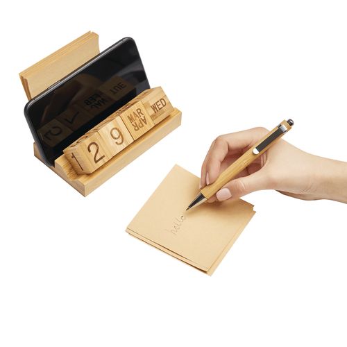 Porte bloc en bambou PERPETUEL - 11