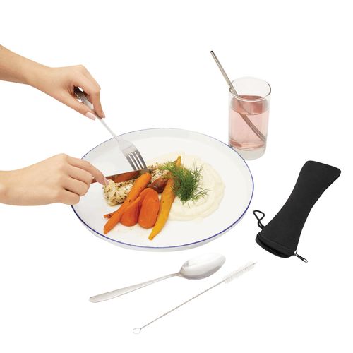 Ensemble de couverts en acier inoxydable 5 pièces STELLOKIT - 4