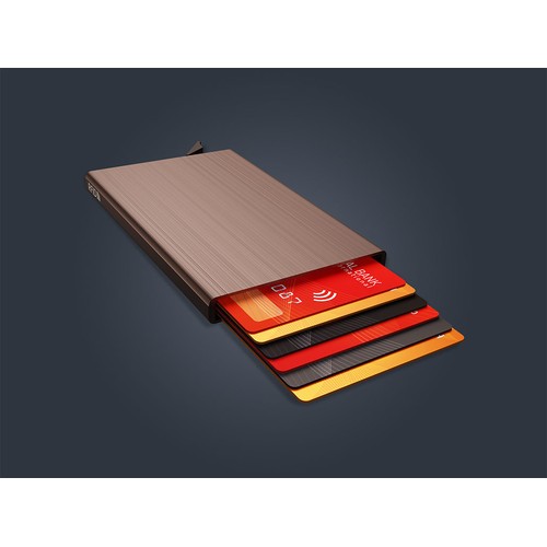 Porte cartes de crédit anti-RFID thumbnail 5
